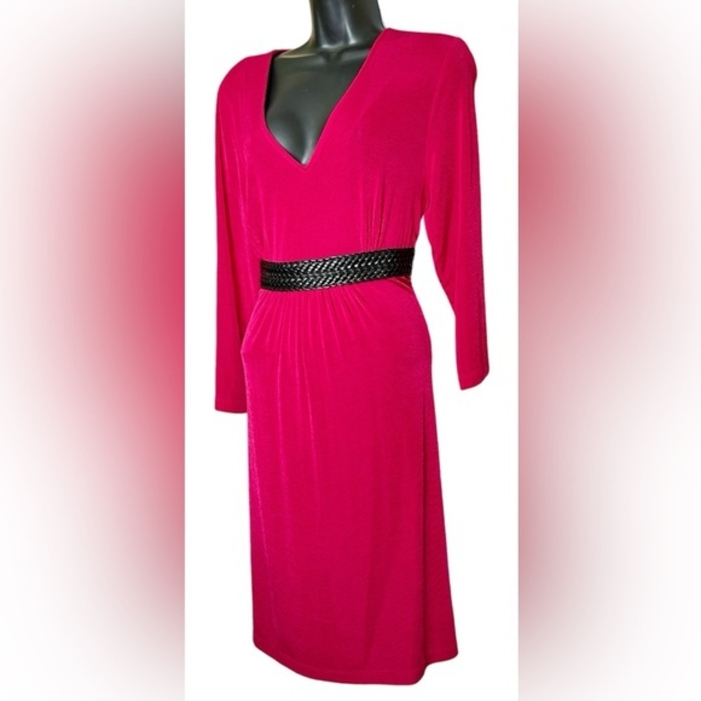 NWT❣️ SeXy 🇺🇸 USA ❣️ Spandex Red Empire Dress Lg